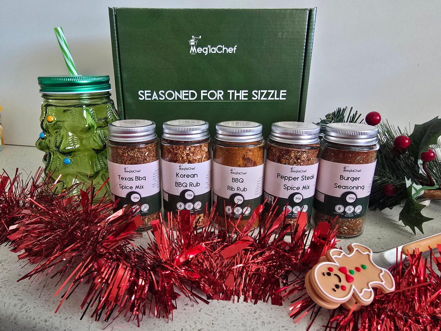 Seasoned For The Sizzle - Christmas BBQ Box